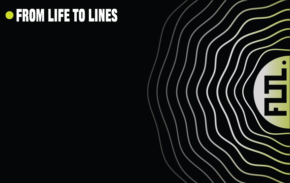 FLTL 頂級 NFC 智慧名片 正面 — From Life To Lines 新版設計